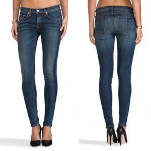 Womens Rag & Bone Style W1502K520 Blue Stratham Skinny Jeans 24 *